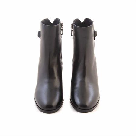 Rouge Kadın Hakiki Deri Enjeksiyon Microlight Taban Siyah Günlük Bot