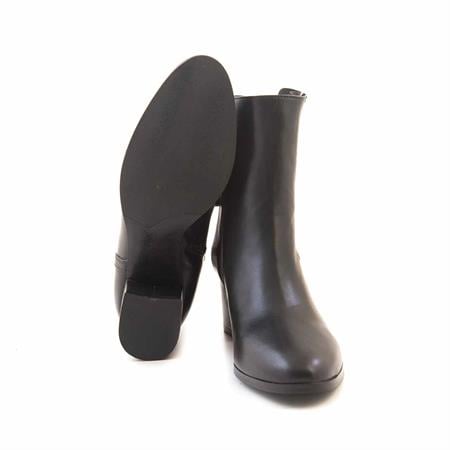 Rouge Kadın Hakiki Deri Enjeksiyon Microlight Taban Siyah Günlük Bot