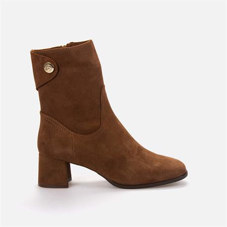 Rouge Kadın Süet Tpu Taban tütün süet Günlük Bot