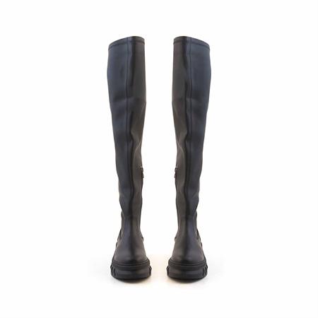 Rouge Kadın Hakiki Deri Termo Taban Siyah Günlük Çizme