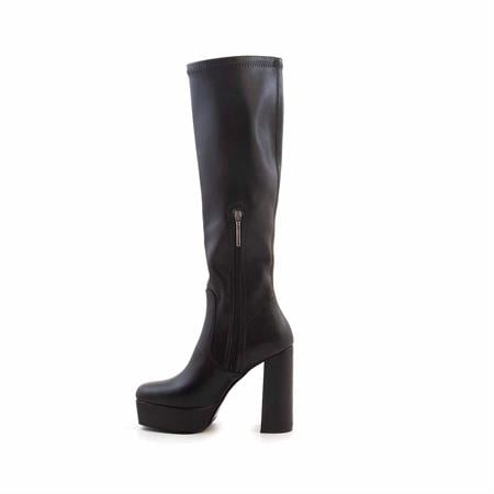 Rouge Kadın Hakiki Deri Siyah Günlük Çizme