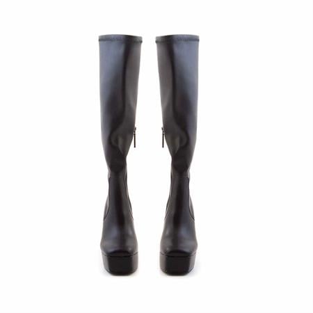 Rouge Kadın Hakiki Deri Siyah Günlük Çizme