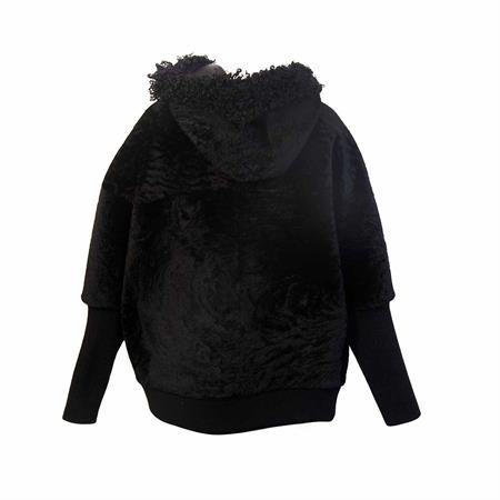 Rouge Kadın Hakiki Deri Siyah Deri Mont