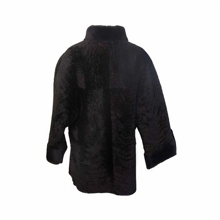 Rouge Kadın Hakiki Deri Siyah Deri Mont