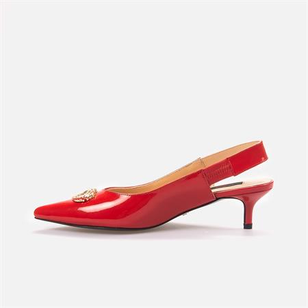 Rouge Kadın Hakiki Deri Microlight Taban Kırmızı Parlak Gece & Abiye Ayakkabı