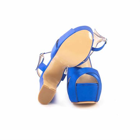 Rouge Kadın Vegan Neolit Taban Mavi Gece & Abiye Ayakkabı