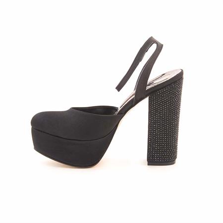 Rouge Kadın Vegan Microlight Taban Siyah Gece & Abiye Ayakkabı