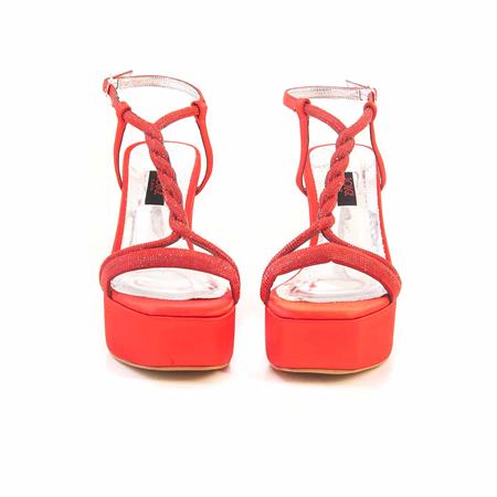 Rouge Kadın Vegan Microlight Taban Kırmızı Gece & Abiye Ayakkabı