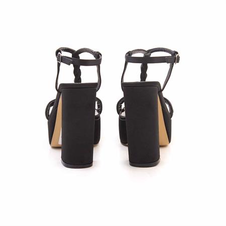 Rouge Kadın Vegan Microlight Taban Siyah Gece & Abiye Ayakkabı