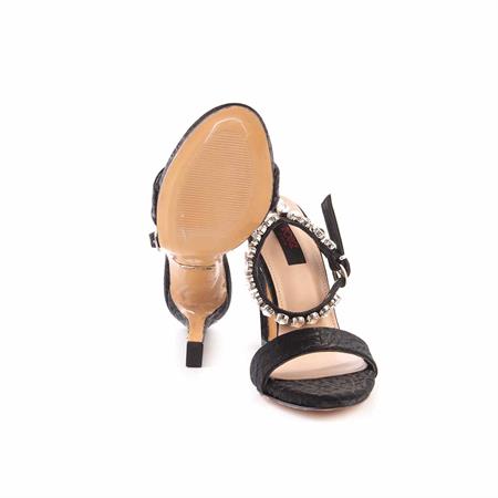 Rouge Kadın Vegan Neolit Taban Siyah Gece & Abiye Ayakkabı