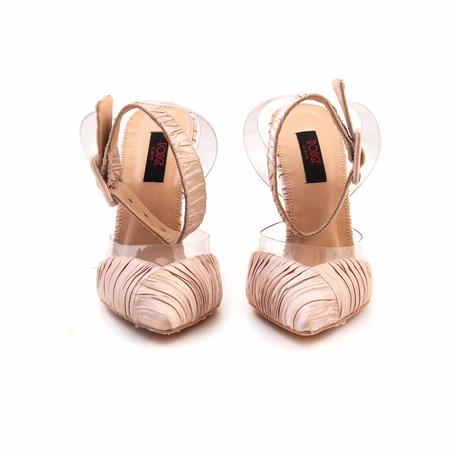 Rouge Kadın Hakiki Deri Microlight Taban Bej Gece & Abiye Ayakkabı