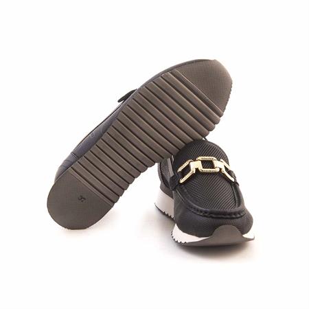 Rouge Kadın Hakiki Deri Eva Taban Siyah Günlük Ayakkabı