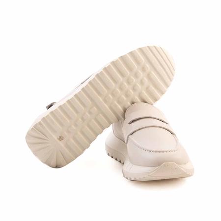 Rouge Kadın Hakiki Deri Eva Taban Bej Günlük Ayakkabı