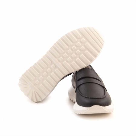 Rouge Kadın Hakiki Deri Eva Taban Siyah Günlük Ayakkabı