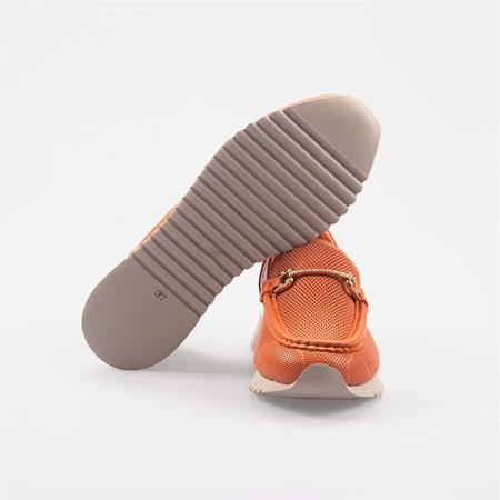 Rouge Kadın Hakiki Deri Orange Günlük Ayakkabı