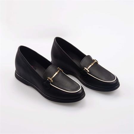 Rouge Kadın Hakiki Deri Siyah Günlük Ayakkabı