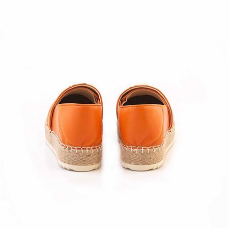 Rouge Kadın Hakiki Deri Kauçuk Taban Orange Günlük Ayakkabı