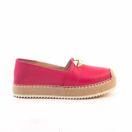 Rouge Kadın Hakiki Deri Kauçuk Taban Fuşya Günlük Ayakkabı