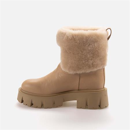 Rouge Kadın Hakiki Deri Eva Taban Karamel Günlük Bot