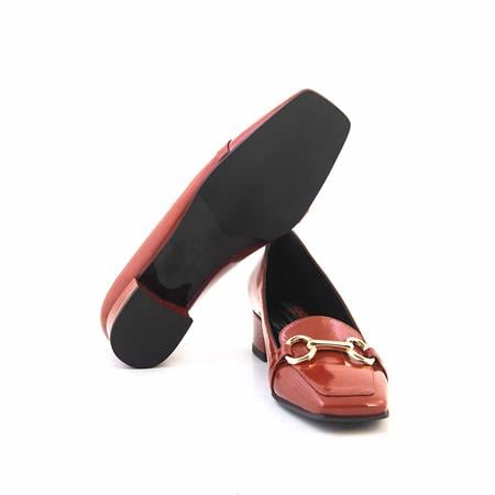 Rouge Kadın Hakiki Deri Microlight Taban Kiremit Günlük Ayakkabı