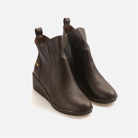 Rouge Kadın Hakiki Deri Kahverengi Günlük Bot