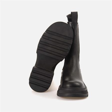 Rouge Kadın Hakiki Deri Eva Taban Siyah Günlük Bot