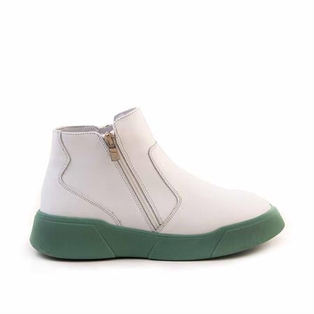 Rouge Kadın Hakiki Deri Termo Taban Beyaz Günlük Ayakkabı