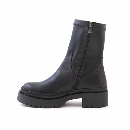 Rouge Kadın Hakiki Deri Eva Taban Siyah Günlük Bot