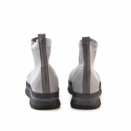 Rouge Kadın Tekstil Gri Günlük Ayakkabı