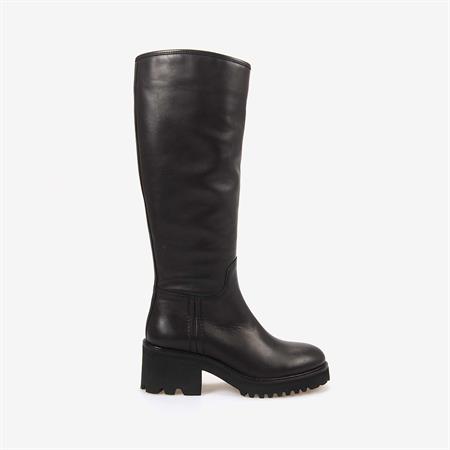 Rouge Kadın Hakiki Deri Siyah Günlük Çizme EVS5032