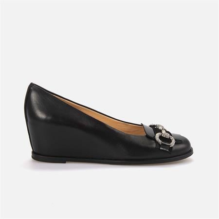 Rouge Kadın Hakiki Deri Tpu Taban Siyah Klasik Ayakkabı