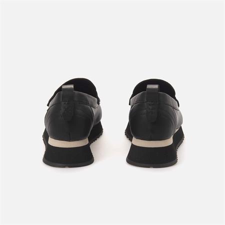 Rouge Kadın Hakiki Deri Siyah Loafer Konforlu Ayakkabı