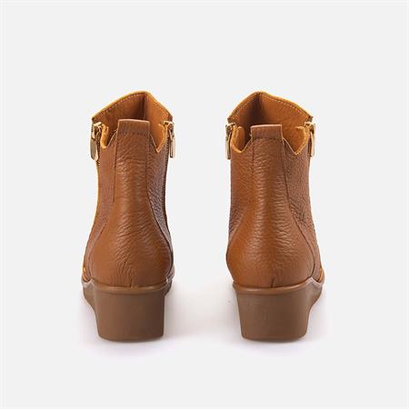 Rouge Kadın Hakiki Deri Taba Günlük Bot