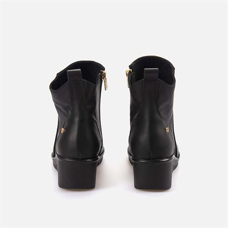 Rouge Kadın Hakiki Deri Siyah Günlük Bot