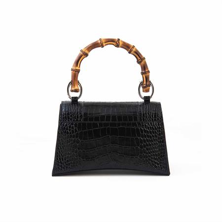 Rouge Kadın Hakiki Deri Siyah Omuz Çantası 