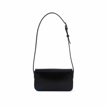 Rouge Kadın Hakiki Deri Siyah Omuz Çantası 