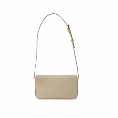 Rouge Kadın Hakiki Deri Bej Omuz Çantası 