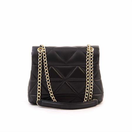 Rouge Kadın Hakiki Deri Siyah Omuz Çantası 