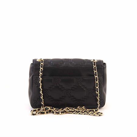 Rouge Kadın Hakiki Deri Siyah Omuz Çantası 