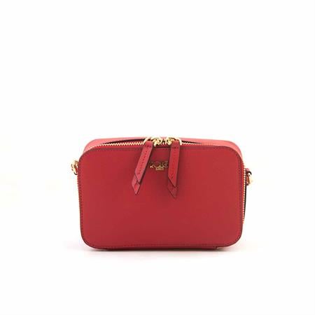 Rouge Kadın Hakiki Deri Kırmızı Omuz Çantası 