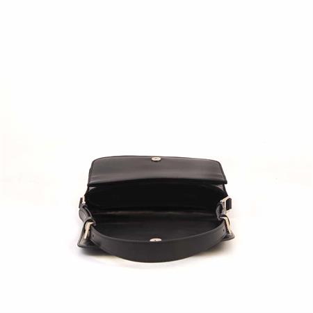 Rouge Kadın Hakiki Deri Siyah Omuz Çantası 