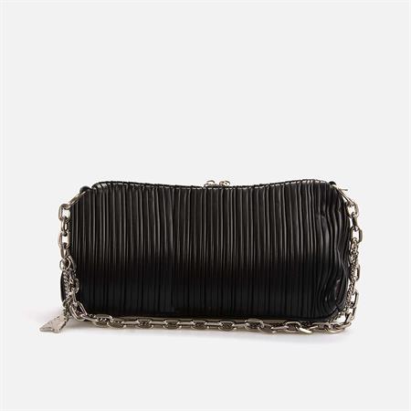 Rouge Kadın Vegan Siyah Omuz Çantası 