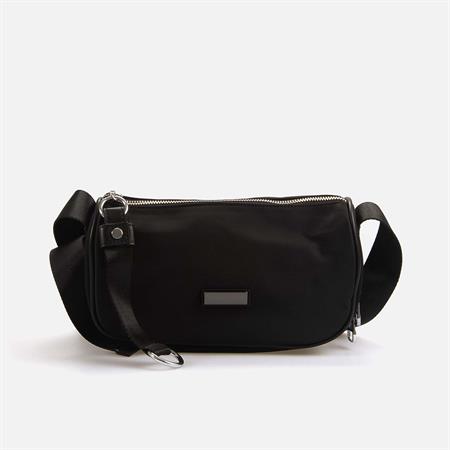 Rouge Kadın Vegan Siyah Omuz Çantası 