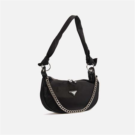 Rouge Kadın Vegan Siyah Omuz Çantası 