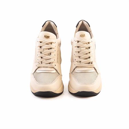 Rouge Kadın Hakiki Deri Poli Taban Bej Spor & Sneaker Ayakkabı