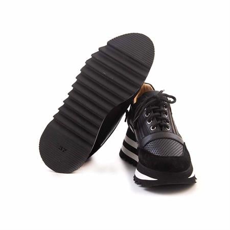 Rouge Kadın Hakiki Deri Eva Taban Siyah Spor & Sneaker Ayakkabı