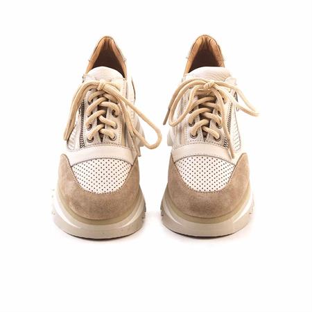 Rouge Kadın Hakiki Deri Eva Taban Bej Spor & Sneaker Ayakkabı