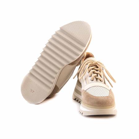 Rouge Kadın Hakiki Deri Eva Taban Bej Spor & Sneaker Ayakkabı