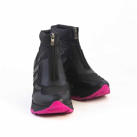 Rouge Kadın Strech Termo Taban Siyah-Pembe Spor & Sneaker Ayakkabı