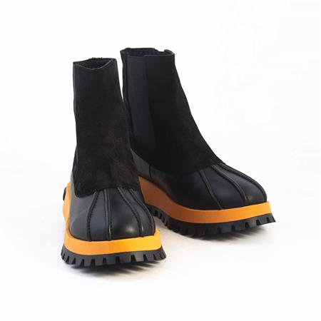 Rouge Kadın Strech Termo Taban Siyah Spor & Sneaker Ayakkabı